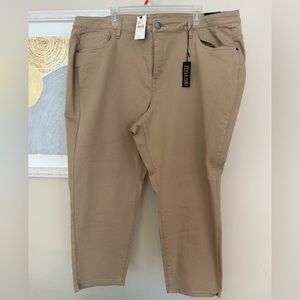 Lane Bryant Khaki Capris - Size 26